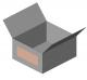 Cardboard box (Parametric)