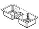 Kohler - K-5911 Bon Vivant Kitchen Sink