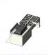 Cocina industrial resturantes sencillo.