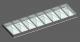 Multiple Pyramid Skylights in a Common Frame 1x any amount of units