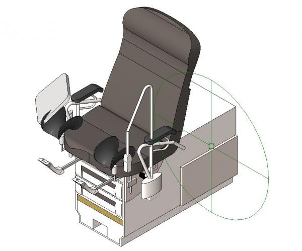 Midmark 604 Exam Table