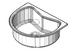 Kohler - K-6558 Entertainer Entertainment Sink