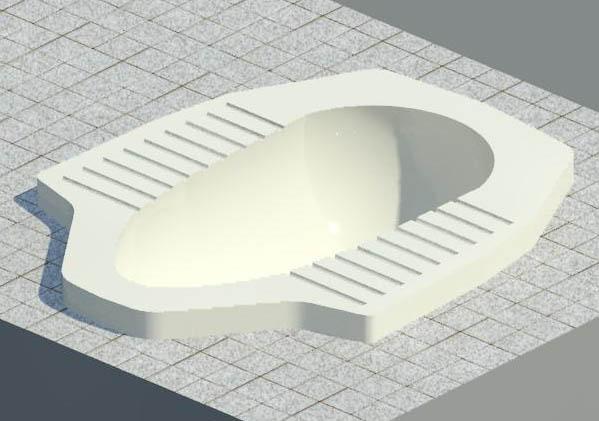 Squat Toilet ( Toilet Jongkok )