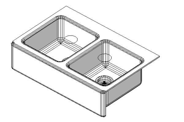 Kohler - K-6534 Hawthorne Apron Kitchen Sink