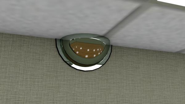 SAFETY MIRROR 180 DEGREE