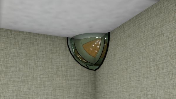 SAFETY MIRROR 90 DEGREE
