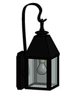 Square Coach Light