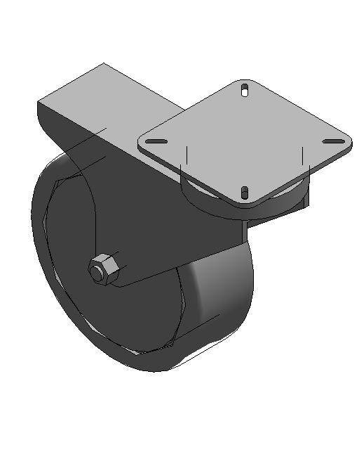 75mm Caster