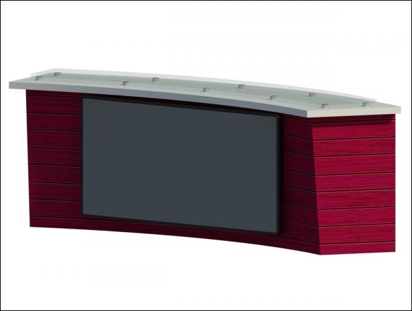 News Anchor Desk.