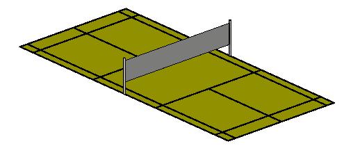 BADMINTON COURT