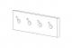 Bobrick B-985 Hook Strip