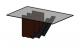 Walnut-Iron Dining Table