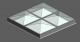 Adjustable Skylights in a Common Frame- 4x4 Unit- Updated