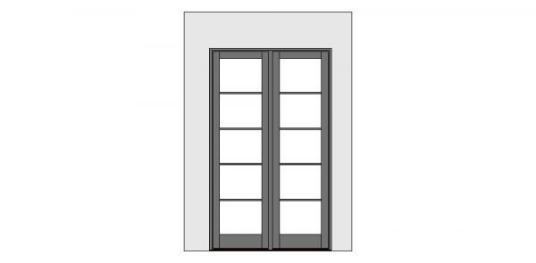 Door Inswing Kolbe VistaLuxe ADA Compliant Sill 2-Wide