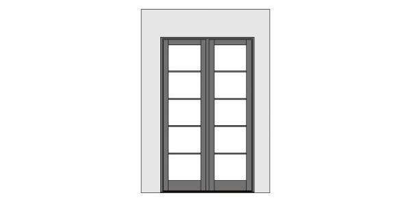 Door Inswing Kolbe VistaLuxe Standard Sill 2-Wide