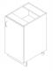 AWI 101 - Base Cabinet - 1 Door