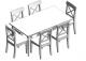 Ikea_tavolo Ingatorp e sedie Ingolf