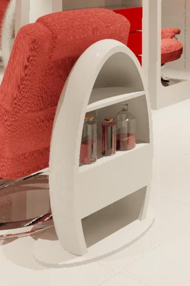 Saloon chair shelve by tahwer.m