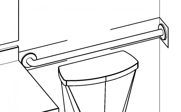 Wheelchair Grab Bar
