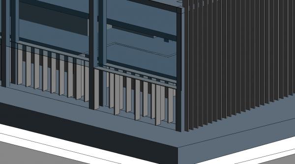Parametric Vertical custom facade