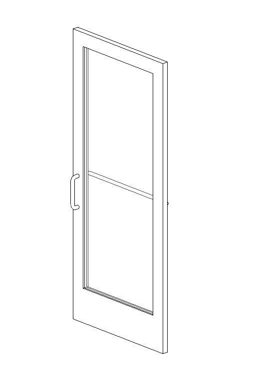 Single Storefront - New & Exisiting  (Revit 2012)