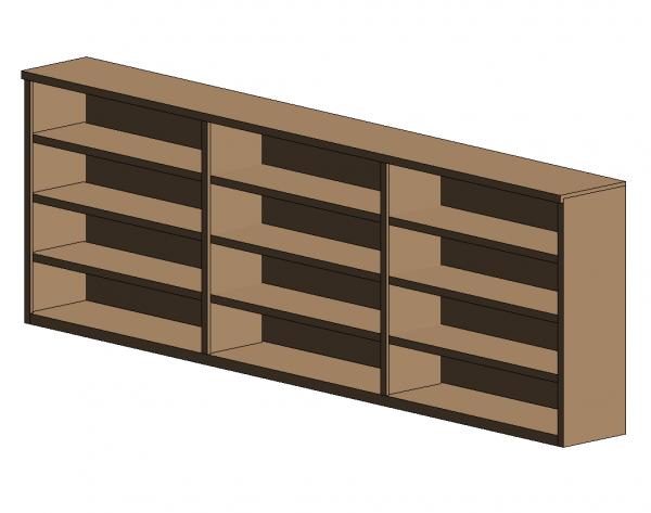 Bookshelf, Adjustable Shelves, Parametric