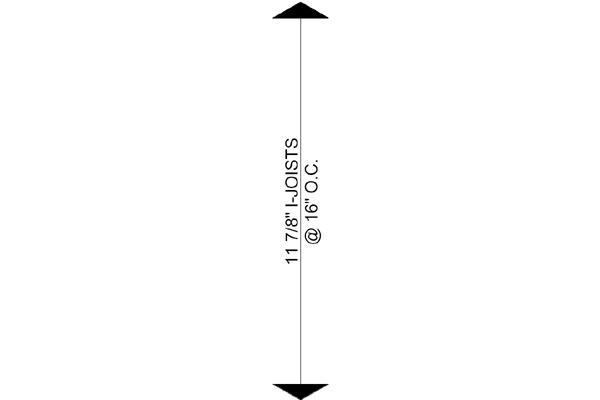 11 7/8 inch I-Joist Arrows