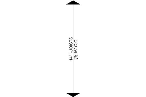14 inch I-Joist Arrows