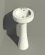 Porcelain sink