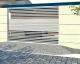 PORTÃO BASCULANTE PARA GARAGEM EM ALUMINIO