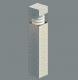 Bollard Square with Light