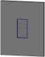 Louver w/ frame (window family object)