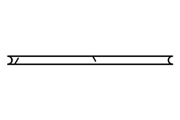 8 inch mortar joint concave