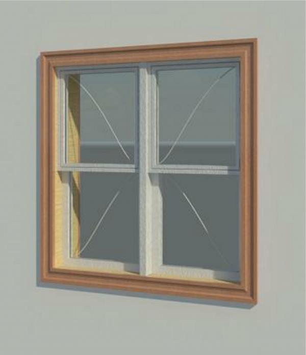 Art Deco Themed Window