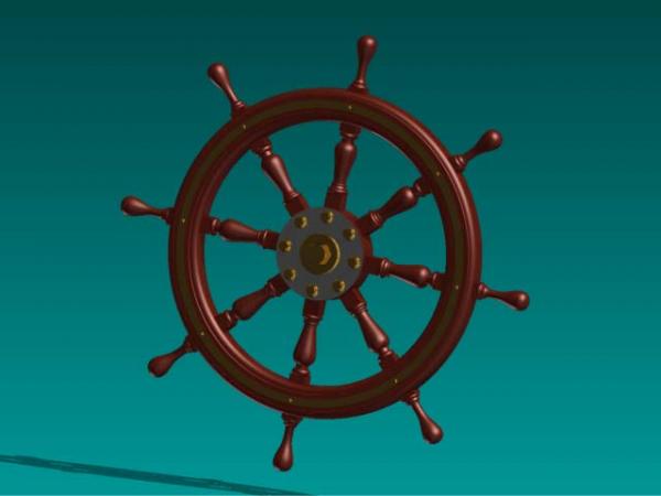 Ship's Wheel 54 inch
