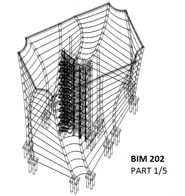 Twisting Building Structure (1) BIM 202