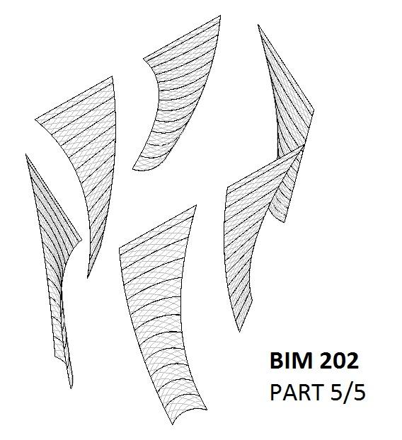 Twisting Building Glass Wall (5) BIM 202