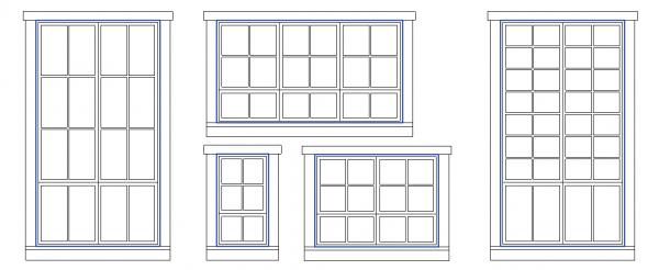 Colonial Style Window