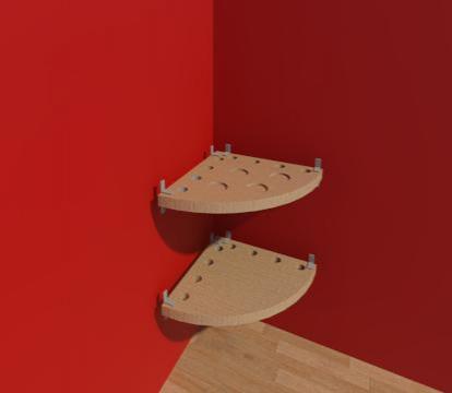 Corner Billiards Rack