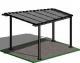 Angled entrance roof