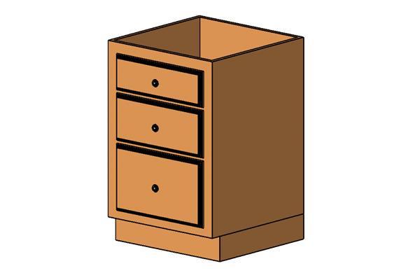 wood base cab