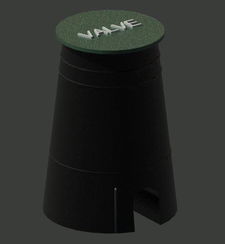 Irrigation Valve Box, Round 6-inch Rain Bird