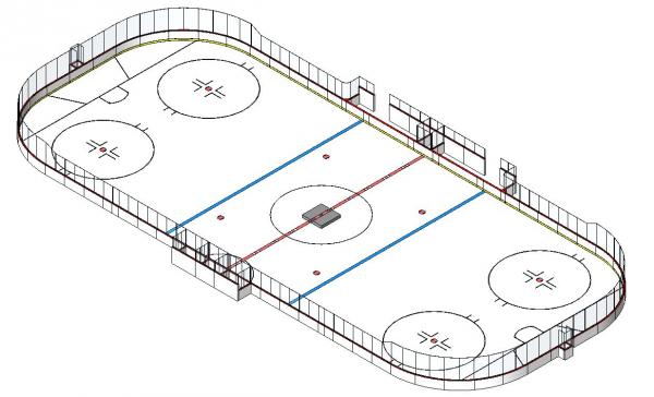 Ice Hockey Rink - NHL