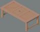 Garden Teak Table