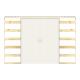 JW Door HP 40mm Sliding Integrated Double - Interior