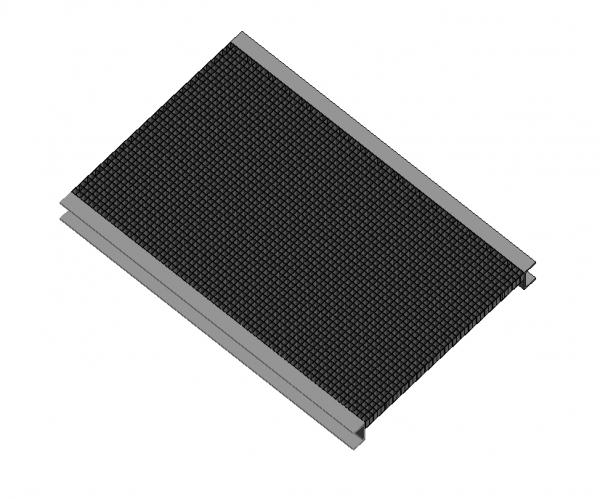 Parametric Grating with U-Beams