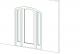 Door Single Arched with Side lites
