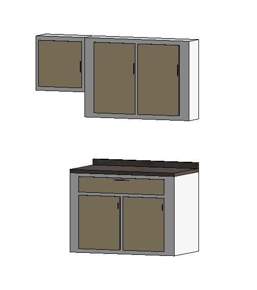 CABINET AND COUNTER