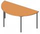 Modular meeting table - semi-circular
