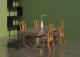 Table w/ Circular Legs